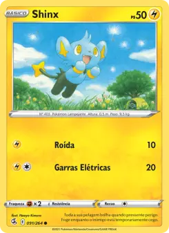 Carta Shinx da coleção Fusion Strike