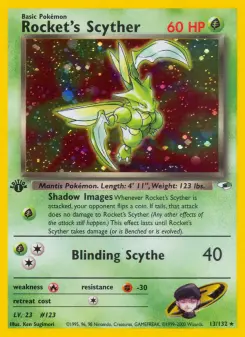 Carta Rocket's Scyther