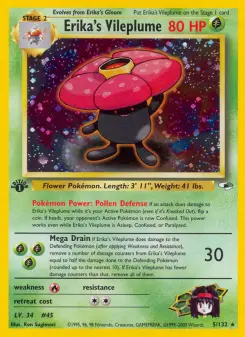 Carta Erika's Vileplume
