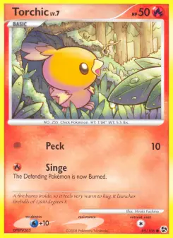 Carta Torchic da coleção Great Encounters