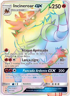 Cartas de Incineroar