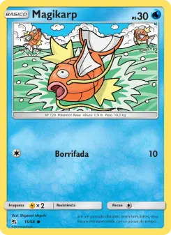Carta Magikarp da coleção Hidden Fates