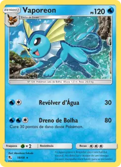Carta Vaporeon