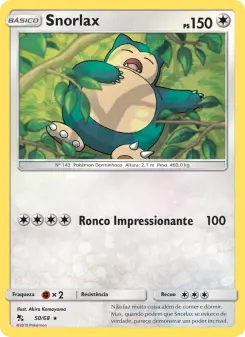 Carta Snorlax