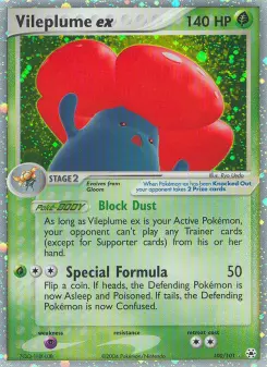 Cartas de Vileplume