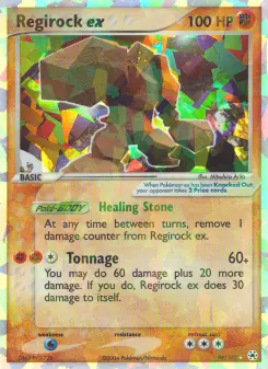 Cartas de Regirock
