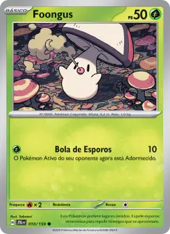 Carta Foongus da coleção Journey Together
