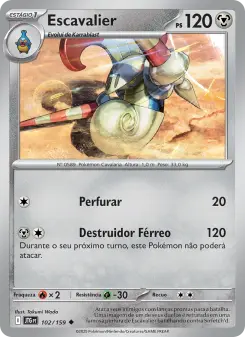 Carta Escavalier da coleção Journey Together