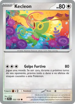 Carta Kecleon da coleção Journey Together