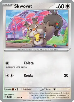 Carta Skwovet da coleção Journey Together