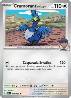 Carta Hop's Cramorant da coleção Journey Together