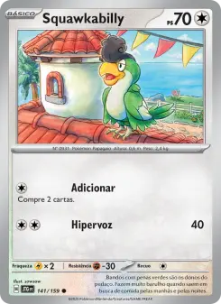 Carta Squawkabilly da coleção Journey Together