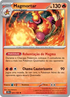 Carta Magmortar da coleção Journey Together