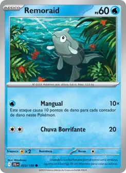Carta Remoraid da coleção Journey Together