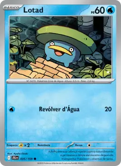 Carta Lotad da coleção Journey Together