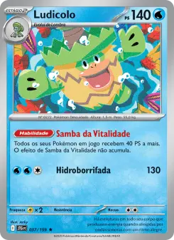 Carta Ludicolo da coleção Journey Together