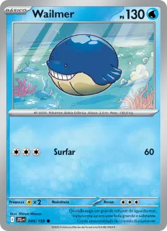 Carta Wailmer da coleção Journey Together