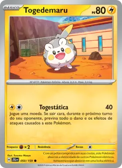 Carta Togedemaru da coleção Journey Together