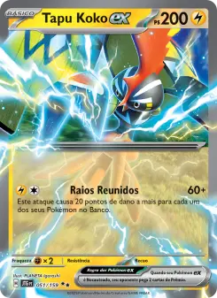 Carta Tapu Koko ex da coleção Journey Together
