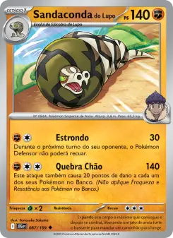 Carta Hop's Sandaconda da coleção Journey Together