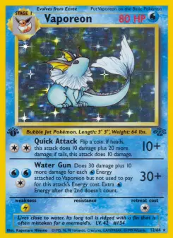 Carta Vaporeon