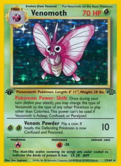 Cartas de Venomoth