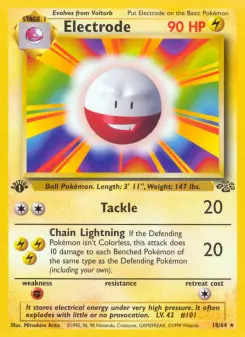 Carta Electrode da coleção Jungle