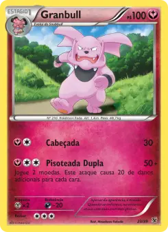 Carta Granbull da coleção Kalos Starter Set