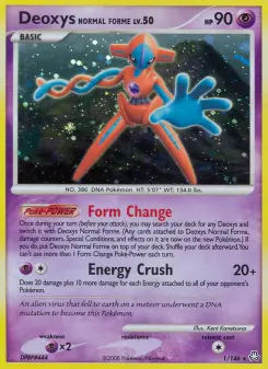 Carta Deoxys Normal Forme