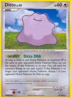 Carta Ditto da coleção Legends Awakened