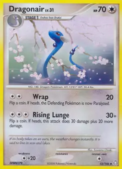 Carta Dragonair da coleção Legends Awakened
