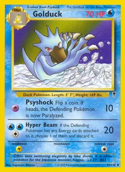 Cartas de Golduck