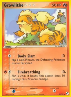 Carta Growlithe