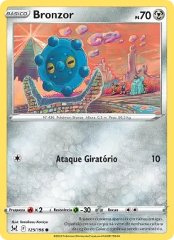 Carta Bronzor da coleção Lost Origin