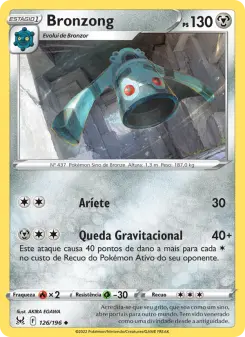 Carta Bronzong da coleção Lost Origin