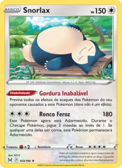 Carta Snorlax