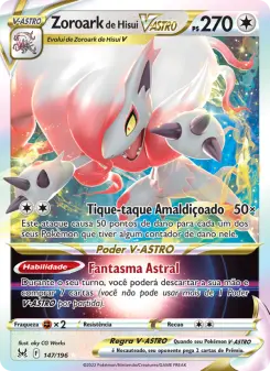 Carta Hisuian Zoroark VSTAR