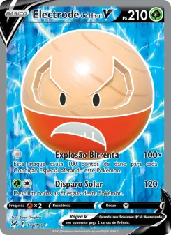Carta Hisuian Electrode V da coleção Lost Origin