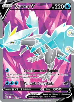 Carta Kyurem V da coleção Lost Origin