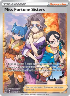 Carta Miss Fortune Sisters