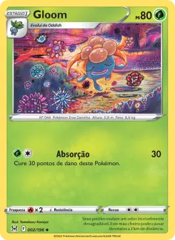 Carta Gloom da coleção Lost Origin