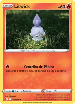 Carta Litwick da coleção Lost Origin