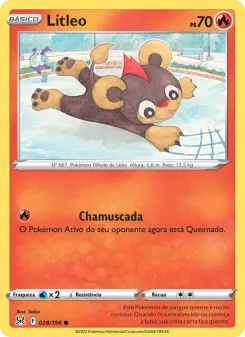 Carta Litleo da coleção Lost Origin