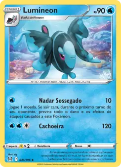 Carta Lumineon da coleção Lost Origin