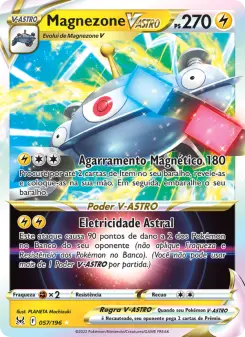 Carta Magnezone VSTAR da coleção Lost Origin