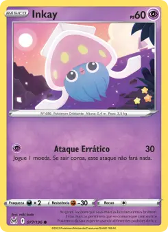 Carta Inkay da coleção Lost Origin