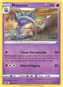 Carta Malamar da coleção Lost Origin