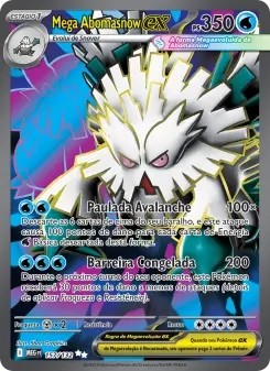 Carta Mega Abomasnow ex