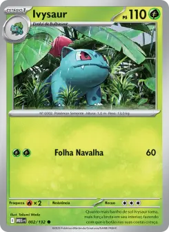 Carta Ivysaur