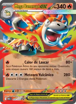 Carta Mega Camerupt ex